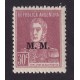 ARGENTINA SERVICIO OFICIAL GJ 501 ESTAMPILLA NUEVA MINT U$  5,62